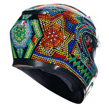 CASCO CERRADO AGV K-3 E2206 ROSSI WINTER TEST 2018